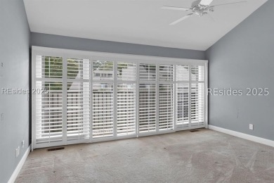 Welcome to this charming 2 bedroom, 2 bath end-unit villa on Sea Pines Golf and Resort  in South Carolina - for sale on GolfHomes.com, golf home, golf lot