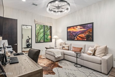A striking example of contemporary design, this single-level on Desert Mountain Golf Club - Renegade Course in Arizona - for sale on GolfHomes.com, golf home, golf lot
