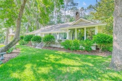 Private drive and golf course view in this 4 bedroom, 2  1/2 on The Landings Club - Marshwood in Georgia - for sale on GolfHomes.com, golf home, golf lot