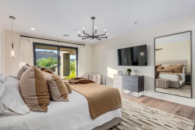 A striking example of contemporary design, this single-level on Desert Mountain Golf Club - Renegade Course in Arizona - for sale on GolfHomes.com, golf home, golf lot