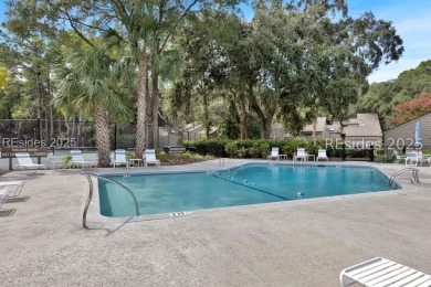 Welcome to this charming 2 bedroom, 2 bath end-unit villa on Sea Pines Golf and Resort  in South Carolina - for sale on GolfHomes.com, golf home, golf lot