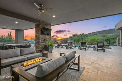A striking example of contemporary design, this single-level on Desert Mountain Golf Club - Renegade Course in Arizona - for sale on GolfHomes.com, golf home, golf lot
