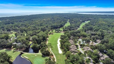 Welcome to this charming 2 bedroom, 2 bath end-unit villa on Sea Pines Golf and Resort  in South Carolina - for sale on GolfHomes.com, golf home, golf lot