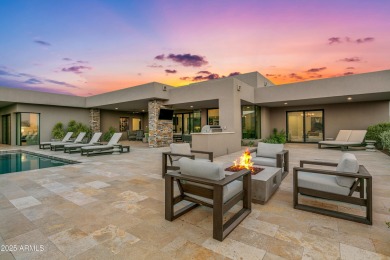 A striking example of contemporary design, this single-level on Desert Mountain Golf Club - Renegade Course in Arizona - for sale on GolfHomes.com, golf home, golf lot