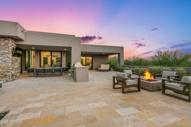 A striking example of contemporary design, this single-level on Desert Mountain Golf Club - Renegade Course in Arizona - for sale on GolfHomes.com, golf home, golf lot
