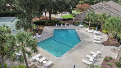 Welcome to this charming 2 bedroom, 2 bath end-unit villa on Sea Pines Golf and Resort  in South Carolina - for sale on GolfHomes.com, golf home, golf lot