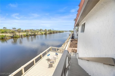 This charming second-floor Spanish Cay unit offers amazing views on Beachview Golf Club in Florida - for sale on GolfHomes.com, golf home, golf lot
