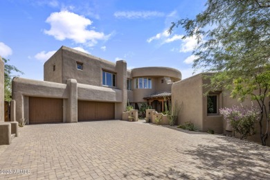 Situated on a cul-de-sac lot overlooking the 4th hole of The on The Country Club At DC Ranch in Arizona - for sale on GolfHomes.com, golf home, golf lot