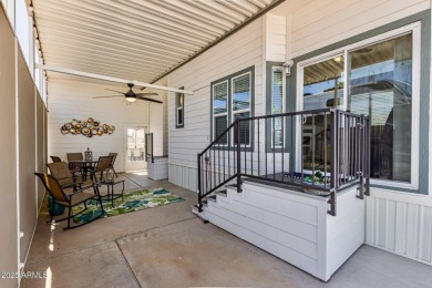 Gorgeous, fully furnished, move-in-ready 2020 park model in on Roadhaven Golf Course in Arizona - for sale on GolfHomes.com, golf home, golf lot