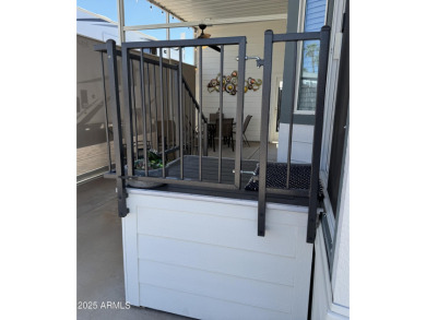 Gorgeous, fully furnished, move-in-ready 2020 park model in on Roadhaven Golf Course in Arizona - for sale on GolfHomes.com, golf home, golf lot