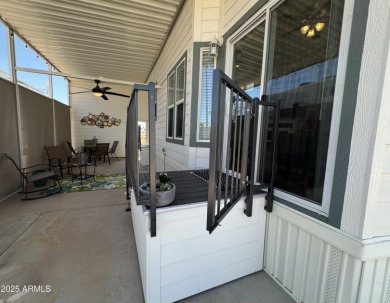 Gorgeous, fully furnished, move-in-ready 2020 park model in on Roadhaven Golf Course in Arizona - for sale on GolfHomes.com, golf home, golf lot