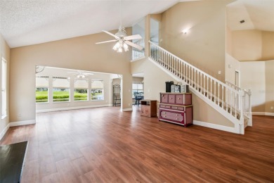 A rare Sun City Center find! This stunning balcony home has on Caloosa Greens Executive Golf Course in Florida - for sale on GolfHomes.com, golf home, golf lot