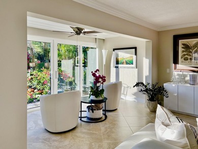 Serene lake views in this beautifully renovated 2-bedroom on Quail Ridge Golf Course and Country Club in Florida - for sale on GolfHomes.com, golf home, golf lot