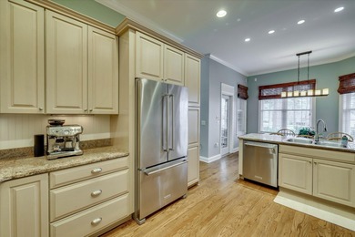 This beautifully appointed one-level brick home is located in on The Reserve Club At Woodside Plantation in South Carolina - for sale on GolfHomes.com, golf home, golf lot