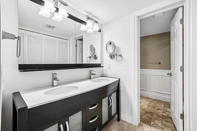 Serene lake views in this beautifully renovated 2-bedroom on Quail Ridge Golf Course and Country Club in Florida - for sale on GolfHomes.com, golf home, golf lot