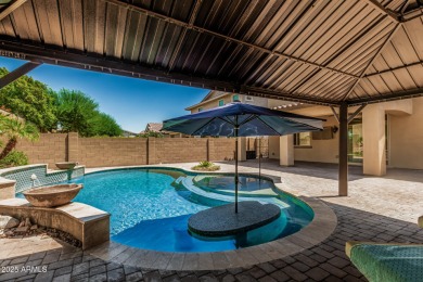 This pool home has new paint throughout the interior, custom on Verrado Golf Club  in Arizona - for sale on GolfHomes.com, golf home, golf lot