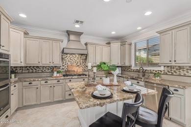 This pool home has new paint throughout the interior, custom on Verrado Golf Club  in Arizona - for sale on GolfHomes.com, golf home, golf lot