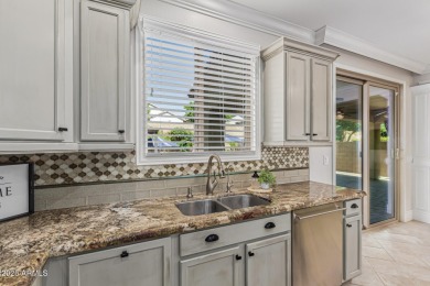 This pool home has new paint throughout the interior, custom on Verrado Golf Club  in Arizona - for sale on GolfHomes.com, golf home, golf lot