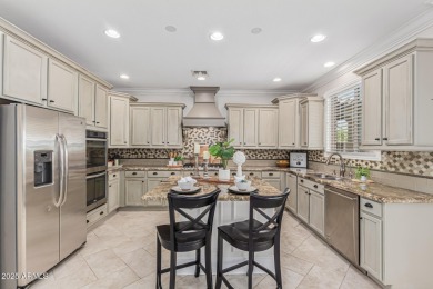 This pool home has new paint throughout the interior, custom on Verrado Golf Club  in Arizona - for sale on GolfHomes.com, golf home, golf lot