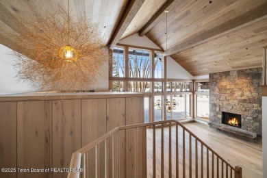 The only newly built cabin of its kind at Jackson Hole Golf & on Jackson Hole Golf and Tennis Club in Wyoming - for sale on GolfHomes.com, golf home, golf lot