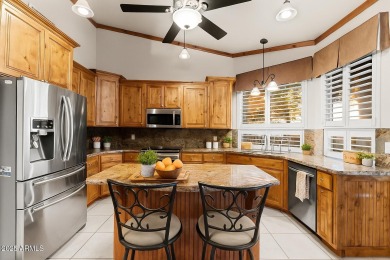 Located on a quiet cul-de-sac in this premier active adult on Gold Canyon Golf Resort - Sidewinder in Arizona - for sale on GolfHomes.com, golf home, golf lot