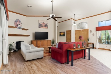 Located on a quiet cul-de-sac in this premier active adult on Gold Canyon Golf Resort - Sidewinder in Arizona - for sale on GolfHomes.com, golf home, golf lot