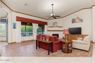 Located on a quiet cul-de-sac in this premier active adult on Gold Canyon Golf Resort - Sidewinder in Arizona - for sale on GolfHomes.com, golf home, golf lot