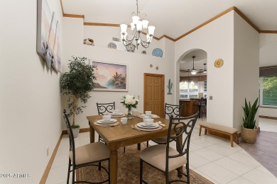 Located on a quiet cul-de-sac in this premier active adult on Gold Canyon Golf Resort - Sidewinder in Arizona - for sale on GolfHomes.com, golf home, golf lot