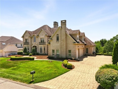 This extraordinary estate located in Sewickley on the 5th hole on Diamond Run Golf Club in Pennsylvania - for sale on GolfHomes.com, golf home, golf lot