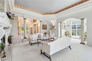 This extraordinary estate located in Sewickley on the 5th hole on Diamond Run Golf Club in Pennsylvania - for sale on GolfHomes.com, golf home, golf lot