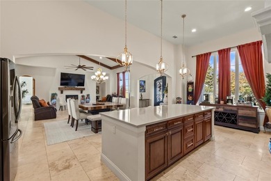 Stunning 2023 custom one-story home on a beautifully treed on Cedar Creek Country Club in Texas - for sale on GolfHomes.com, golf home, golf lot