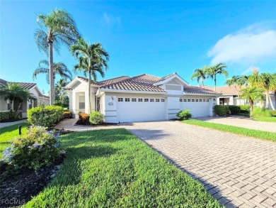 This beautifully maintained south-facing attached villa is on Fiddlesticks Country Club in Florida - for sale on GolfHomes.com, golf home, golf lot