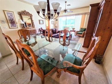 This beautifully maintained south-facing attached villa is on Fiddlesticks Country Club in Florida - for sale on GolfHomes.com, golf home, golf lot