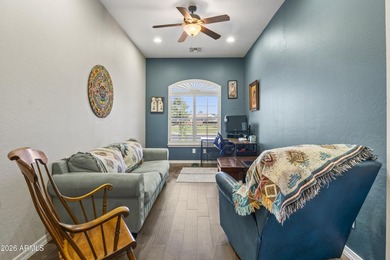 Welcome to this exceptional home in the gated Cottonfields on Southern Ridge Golf Club in Arizona - for sale on GolfHomes.com, golf home, golf lot