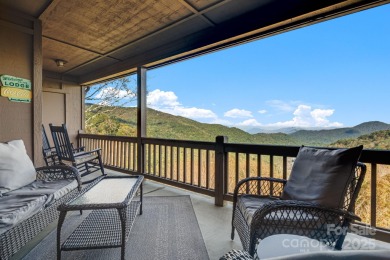 Welcome to The Bears Den, an upper-level end unit 1BR/1BA condo on Wolf Laurel Country Club in North Carolina - for sale on GolfHomes.com, golf home, golf lot