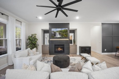 Welcome to 8237 Baronleigh Lane--a stunning single-family home on Hasentree Club in North Carolina - for sale on GolfHomes.com, golf home, golf lot