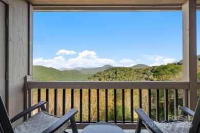 Welcome to The Bears Den, an upper-level end unit 1BR/1BA condo on Wolf Laurel Country Club in North Carolina - for sale on GolfHomes.com, golf home, golf lot
