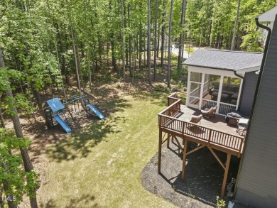 Welcome to 8237 Baronleigh Lane--a stunning single-family home on Hasentree Club in North Carolina - for sale on GolfHomes.com, golf home, golf lot