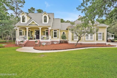 This exceptional custom-built home showcases timeless Low on Lockwood Folly Country Club in North Carolina - for sale on GolfHomes.com, golf home, golf lot