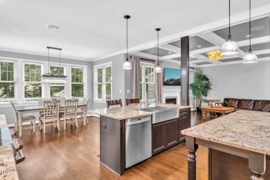 This custom Sunset Ridge stunner checks every box. Thoughtfully on Devils Ridge Golf Club in North Carolina - for sale on GolfHomes.com, golf home, golf lot