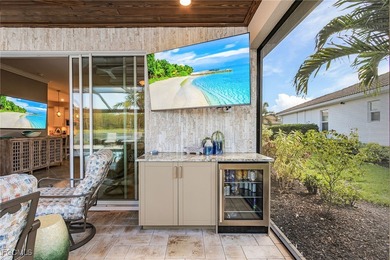 What a beauty! This home has it all. Incredible water, golf on Pelican Preserve Golf Club in Florida - for sale on GolfHomes.com, golf home, golf lot