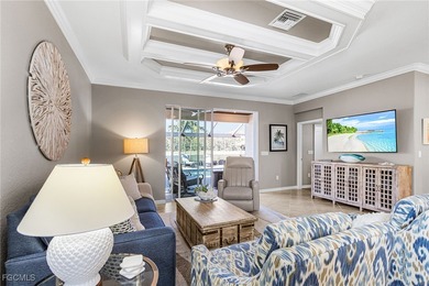 What a beauty! This home has it all. Incredible water, golf on Pelican Preserve Golf Club in Florida - for sale on GolfHomes.com, golf home, golf lot