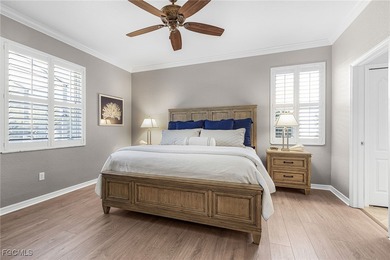 What a beauty! This home has it all. Incredible water, golf on Pelican Preserve Golf Club in Florida - for sale on GolfHomes.com, golf home, golf lot