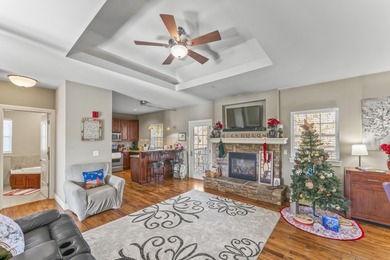 Discover effortless living in this beautifully furnished, modern on Payne Stewart Golf Club of Branson Hills - Front in Missouri - for sale on GolfHomes.com, golf home, golf lot