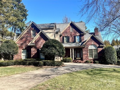 Elegant All-Brick Home in Exclusive neighborhood beside Cabarrus on Cabarrus Country Club in North Carolina - for sale on GolfHomes.com, golf home, golf lot