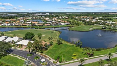 This elegant 3-bedroom, 2.5-bath home with an oversized 2.5-car on Waterford Golf Club in Florida - for sale on GolfHomes.com, golf home, golf lot