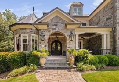 Welcome to an unparalleled sanctuary of luxury!  This on Hasentree Club in North Carolina - for sale on GolfHomes.com, golf home, golf lot