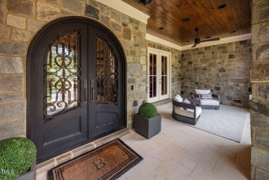 Welcome to an unparalleled sanctuary of luxury!  This on Hasentree Club in North Carolina - for sale on GolfHomes.com, golf home, golf lot