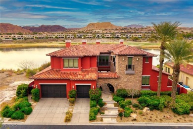 Discover an unparalleled blend of elegance and serenity at on South Shore At Lake Las Vegas in Nevada - for sale on GolfHomes.com, golf home, golf lot