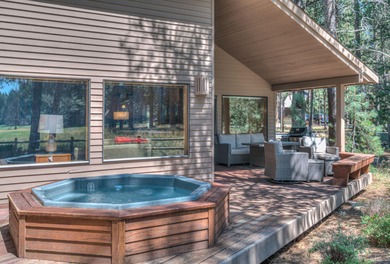 There are views of the golf course and then there ARE VIEWS!!!! on Sunriver Woodlands Golf Course in Oregon - for sale on GolfHomes.com, golf home, golf lot